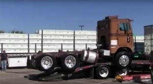 Semi Truck Load Fail