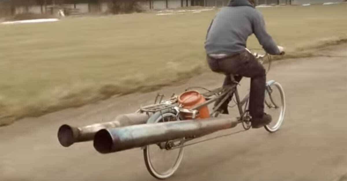 Jet Powered Bicycle