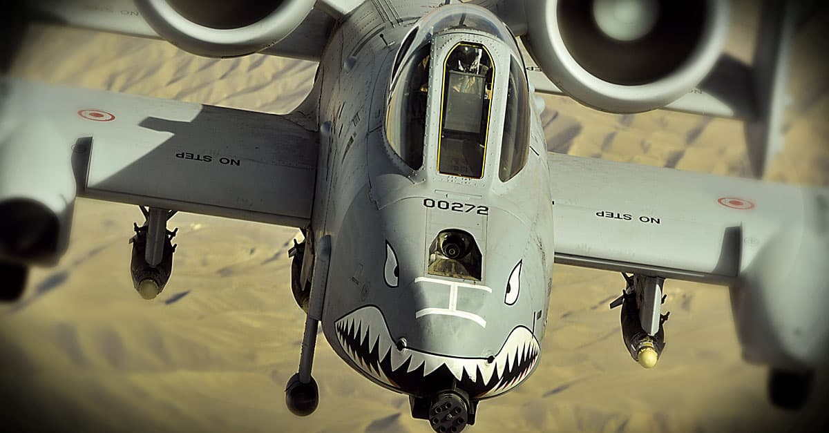A-10_An A-10 Thunderbolt II flies a close-air-support mission over Afghanistan