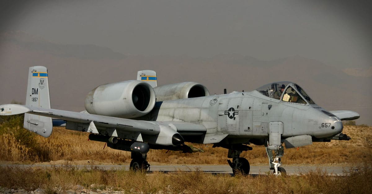 A-10_Maj. Steve Raspet returning from a mission in Afghanistan