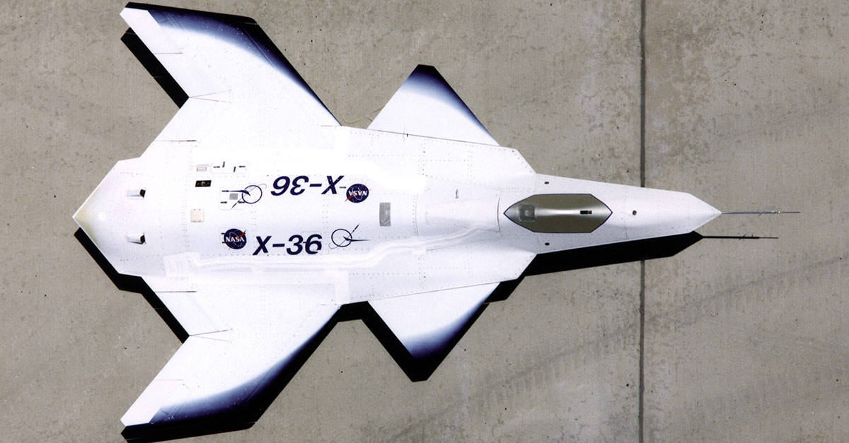 X-36_Tailless_Fighter_Agility_Research_Aircraft