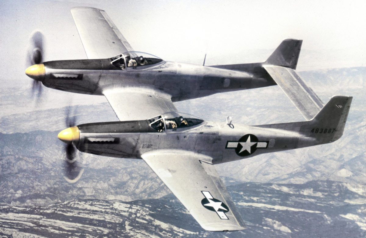 North American F-82 Twin Mustang - 10 Very Strange Types Of Aircraft From World War 2 