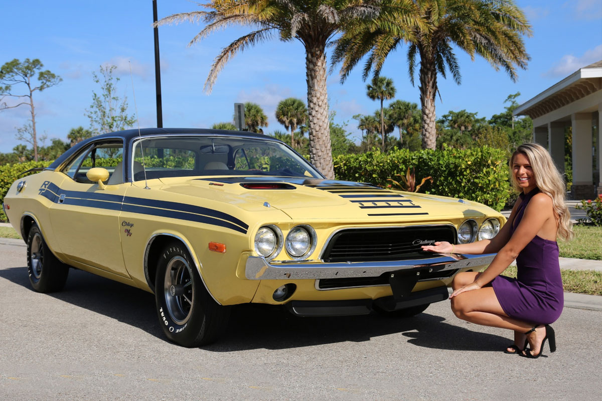 Top 10 Classic American Muscle Cars List - 1974 Dodge Challenger R/T